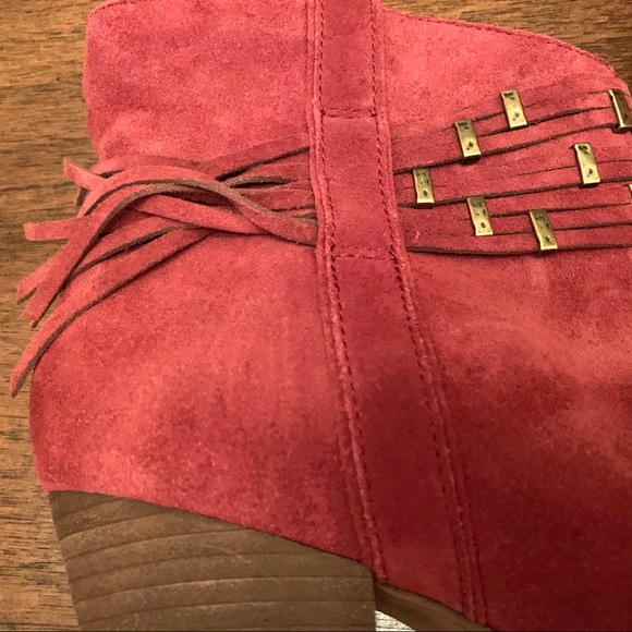 NWOB Frye stacked wood heeled booties - Picture 7 of 8